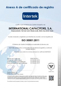 Obtención de la ISO50001:2011